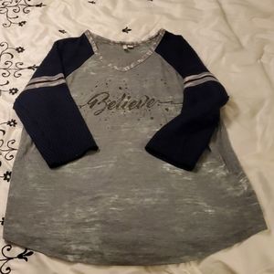 Cato "Believe" casual shirt
